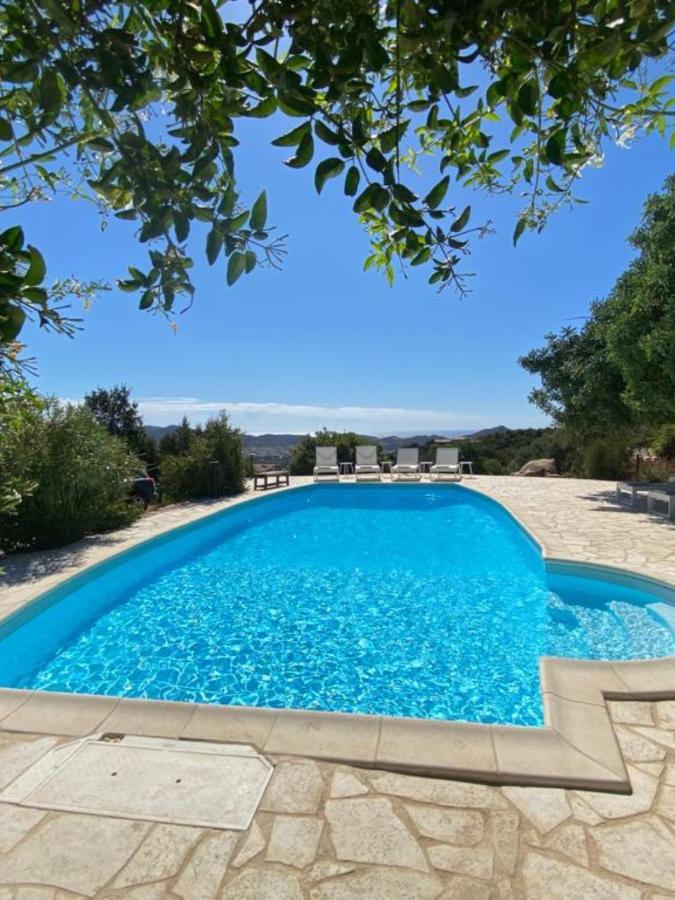Villa Bellavista con piscina e panorama mozzafiato Villasimius Esterno foto