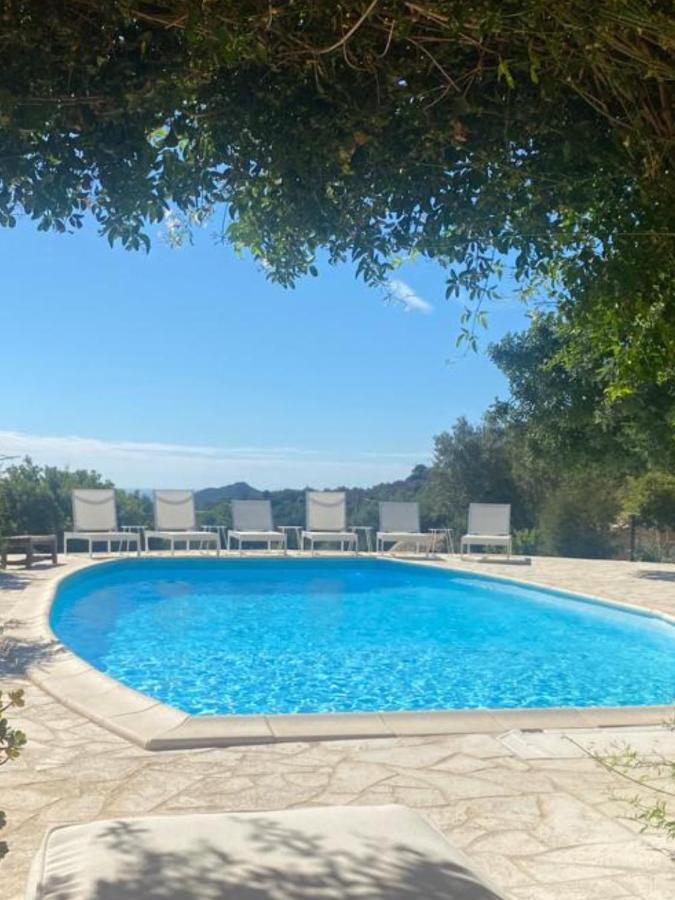 Villa Bellavista con piscina e panorama mozzafiato Villasimius Esterno foto