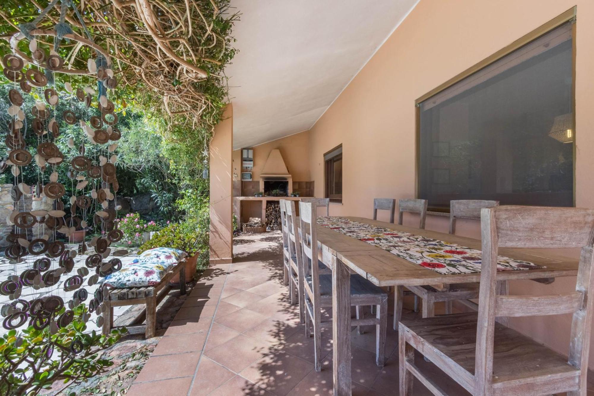 Villa Bellavista con piscina e panorama mozzafiato Villasimius Esterno foto