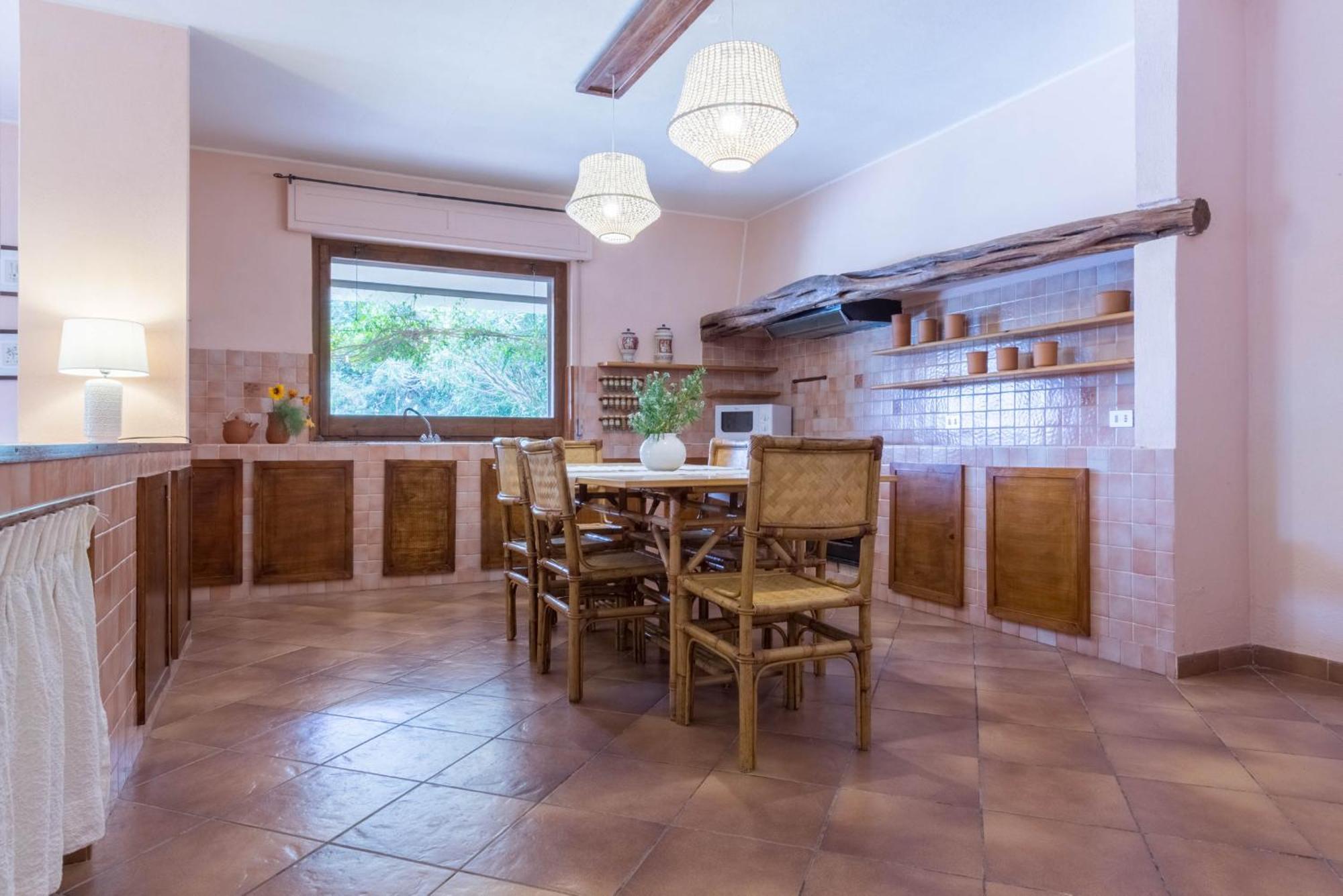 Villa Bellavista con piscina e panorama mozzafiato Villasimius Esterno foto